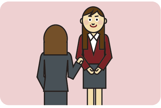 トレーニング研修のイラスト